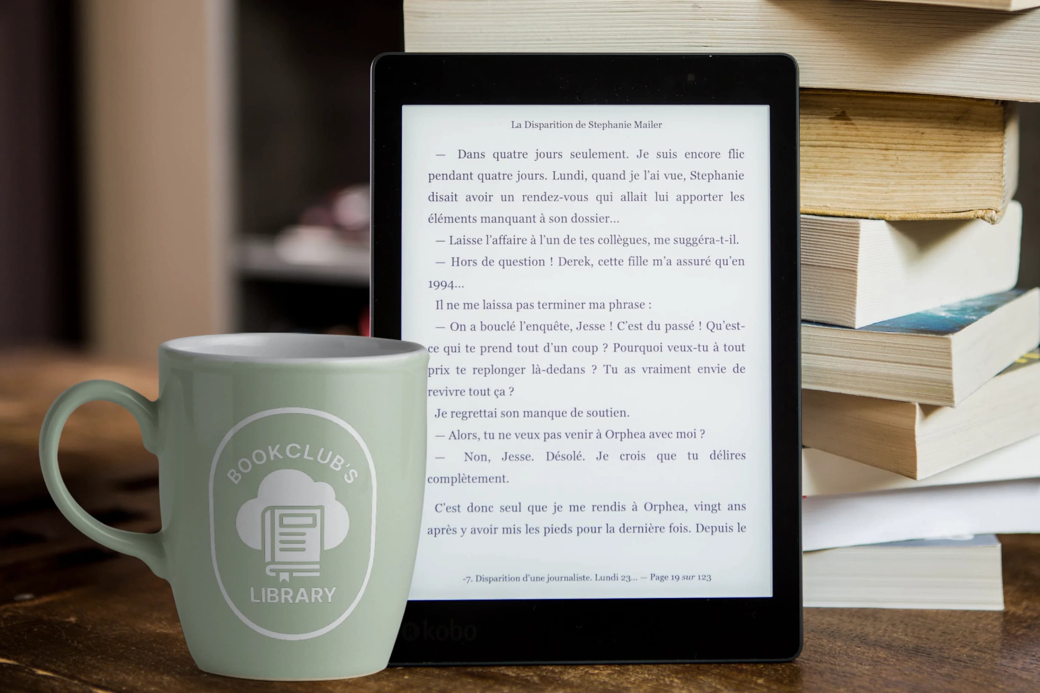 Main preview for BookClub's Library.