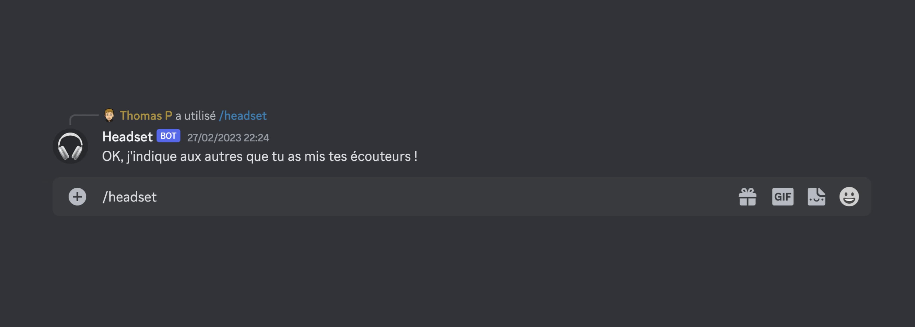 Detailed screen capture for Discord Bot.